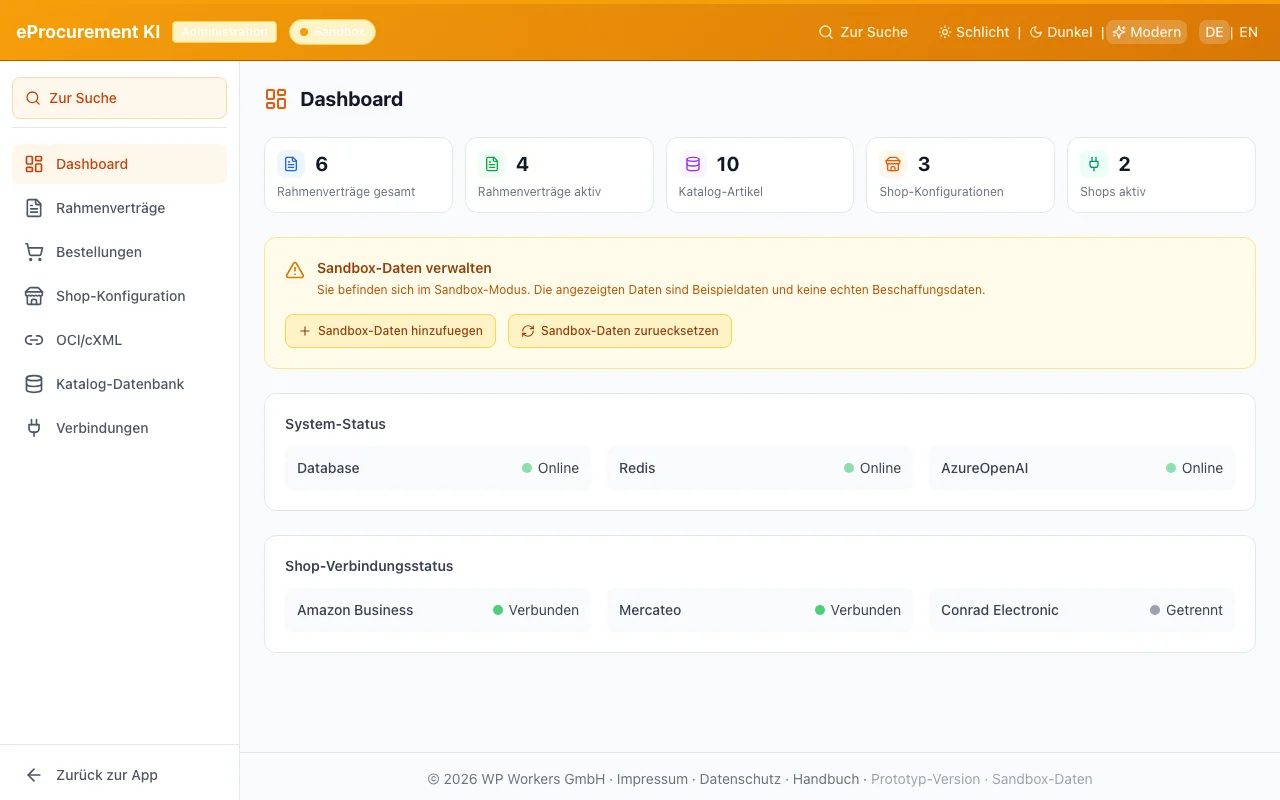 procurement-ai ist live: KI-gestützte Beschaffung für Behörden